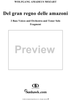 Terzett for Tenor, Two Basses and Orchestra: "Del gran regno delle amazoni", K. 434(K. 424b) - Full Score