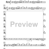 Merry Celli - Four Carols for Cello Quartet or Choir (with optional Bass) - Cello 1