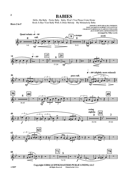 Babies - Horn 2 in F