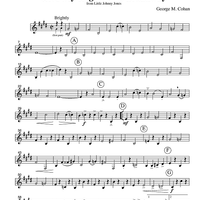 Music for Four, Collection No. 2 - Early Pop Favorites - Part 4 Bass Clarinet in Bb