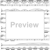 Clarinet Trio in E-flat Major - Piano Score