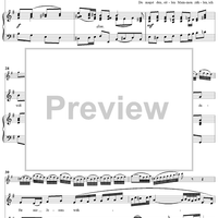 "Betörte Welt", Aria, No. 4 from Cantata No. 94: "Was frag' ich nach der Welt" - Piano Score