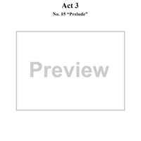 Prelude, No. 15 from "La Traviata", Act 3 - Full Score
