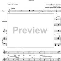 Rote Abendwolken zieh'n am Firmament Op.103 No. 8