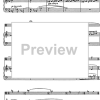 Drei Sätze (Three movements) - Score