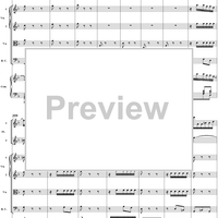 Clavier Concerto No. 6 in F Major, Movement 1 (BWV 1057) - Score