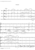 String Quartet in D Minor, Movement 2 - Full Score