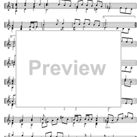 Partita No. 1 B Major BWV 1002 - Guitar