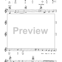 Don't Sleep in the Subway