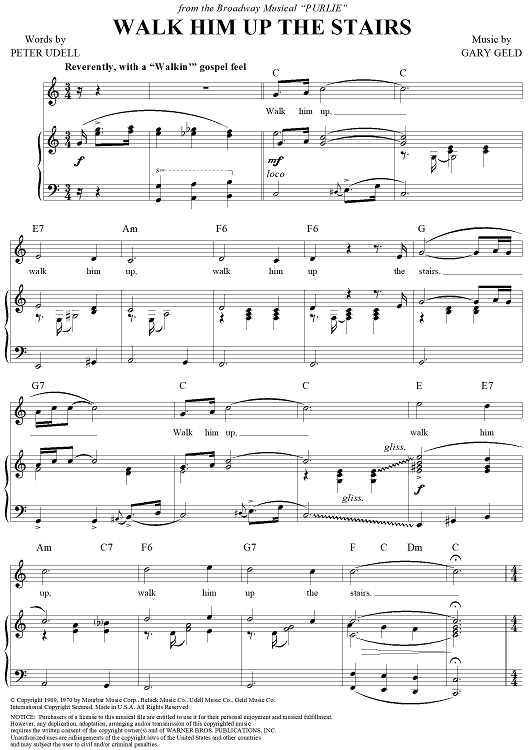 Walk Him up the Stairs