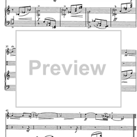 Destin (Symphonie à trois pour un drame) - Score