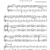 German Song - from Album for the Young, Op. 39
