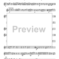 Fünffstimmigter blasender Music - B-flat Trumpet 1