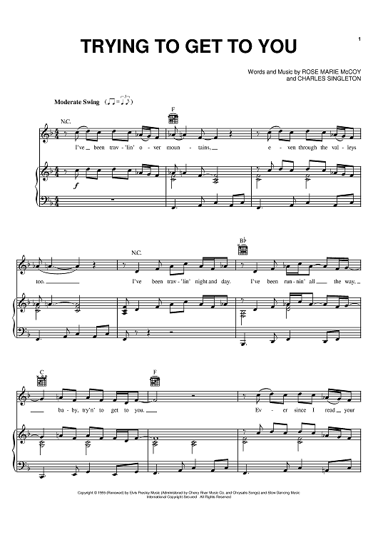 Trying To Get To You