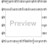 Sonata D Major - Violin