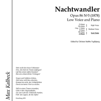 Nachtwandler Op.86 No. 3