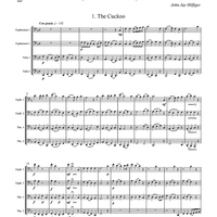 An English Folksong Suite - Score