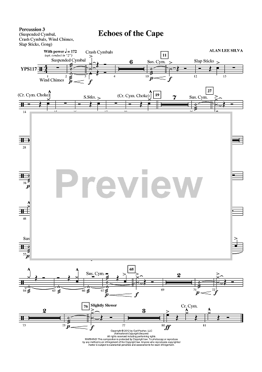 Echoes of the Cape - Percussion 3