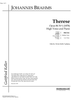 Therese Op.86 No. 1