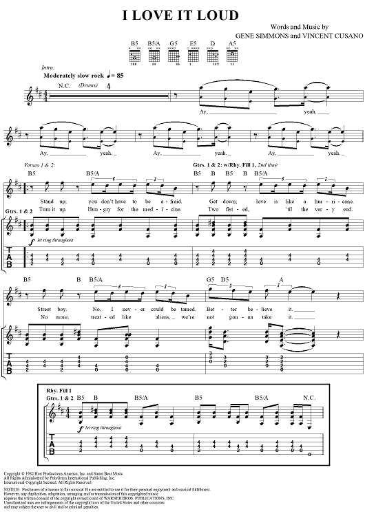 I Love It Loud