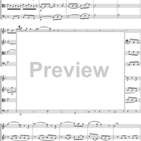Oboe Quartet, K370, Movement 3 - Score