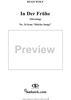 Mörike Lieder, No. 24 - In der Frühe