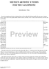 Sixteen Artistic Etudes for the Saxophone - Introductory Note