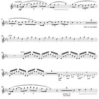 Rapsodie Nègre - Violin 1