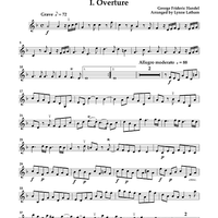 Water Music Suites - Violin 2