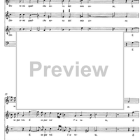 Ben mio, quando da voi feci partita