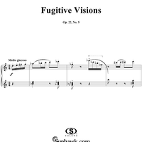 Fugitive Visions, op. 22, no. 5  (Molto giocoso)