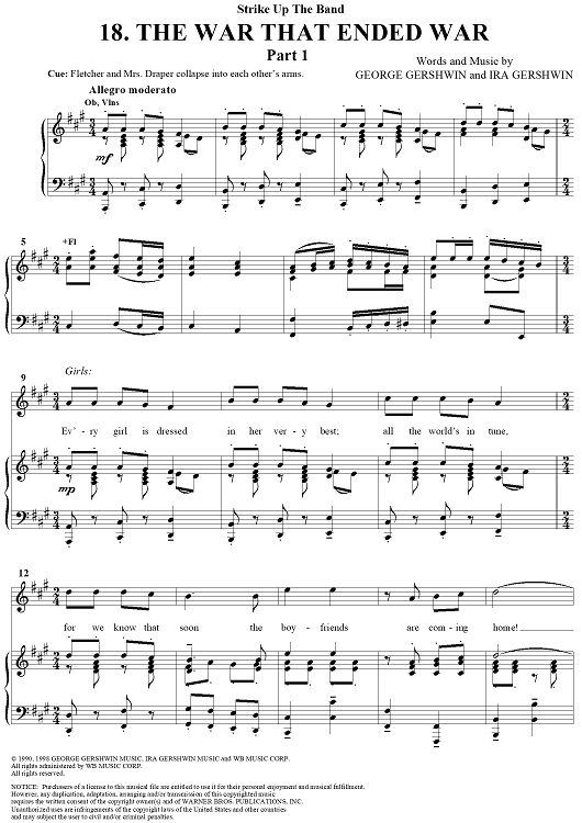 The War That Ended War