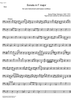 Sonata F Major - Bass