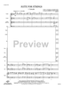 Suite for Strings - Score