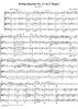 String Quartet No. 11 in E Major, Op. posth. 125, No. 2 - Score