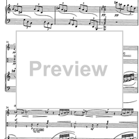 Destin (Symphonie à trois pour un drame) - Score