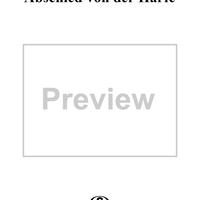 Abschied von der Harfe, D406