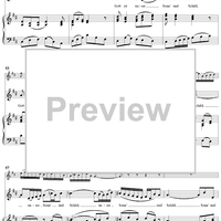 "Gott ist unser Sonn' und Schild!", Aria, No. 2 from Cantata No. 79: "Gott, der Herr, ist Sonn' und Schild" - Piano Score