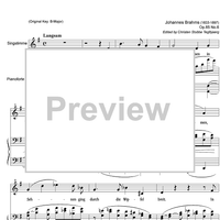 In Waldeseinsamkeit Op.85 No. 6