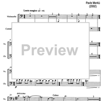 ...a sea change into something rich and strange - Cello/Bass