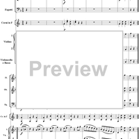 Twelve German Dances, WoO 8 - Full Score