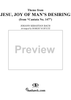 Theme from "Jesu, joy of man's desiring" (from Cantata No. 147)