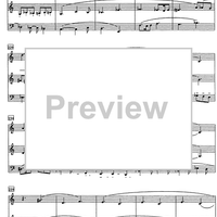 Sonata a tre - Score