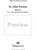 St. John Passion: Part I, No. 2, "Jesus ging mit seinen Jüngern"