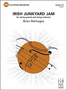 Irish Junkyard Jam for string quartet and string orchestra - Score