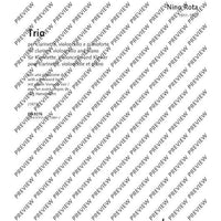 Trio - Score and Parts