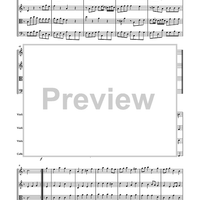 Water Music Suites - Score