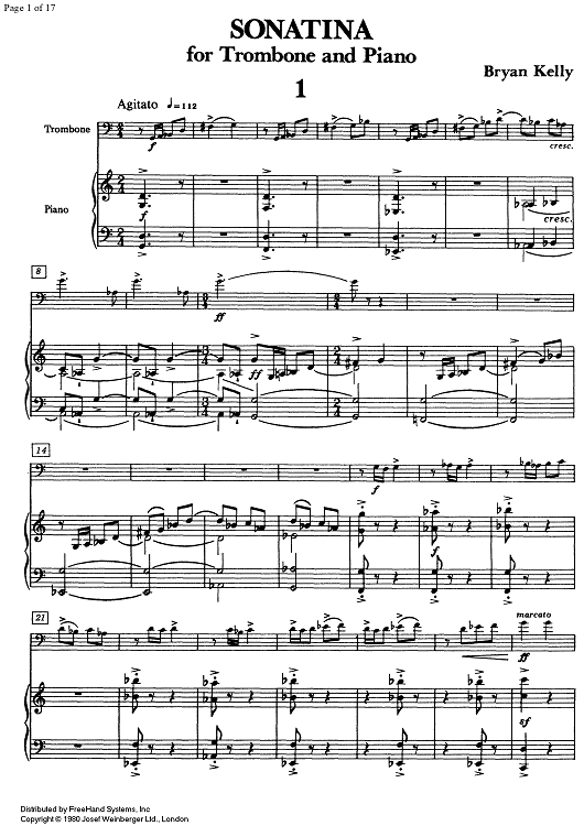 Sonatina - Score