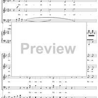 Sanctus - No. 5 from "Mass No. 6 in C major"