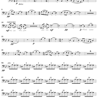 Quartet No. 1 in D major (D-dur). Movement II, Andante cantabile - Cello